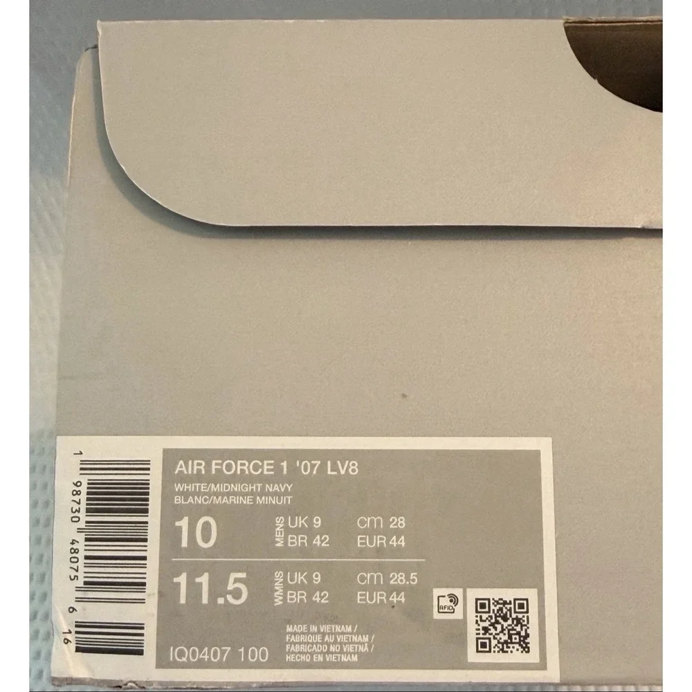 NEW Nike Air Force 1 Low '07 LV8  Team USA World Cup NBY IQ0407 100 Men Size 10